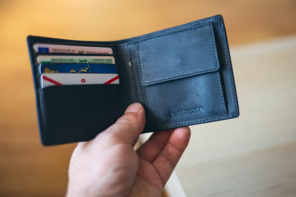 wallet filled with membership cards